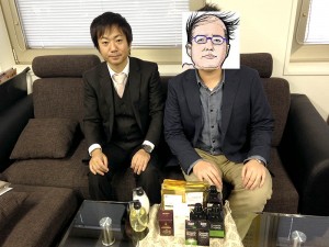 エスロッソ杉山社長＆若ハゲ番長